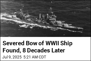 USS New Orleans Bow Found After 8 Decades on Ocean Floor