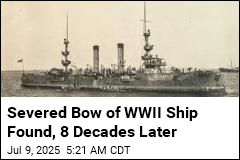 USS New Orleans Bow Found After 8 Decades on Ocean Floor