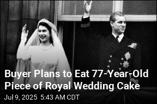 Buyer Plans to Eat 77-Year-Old Piece of Royal Wedding Cake