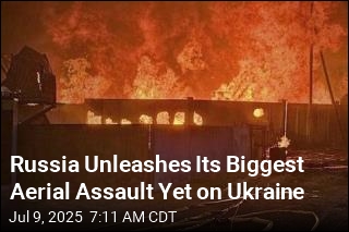 Russia Unleashes Its Biggest Aerial Assault Yet on Ukraine