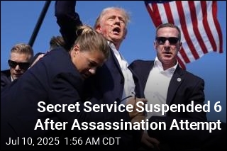 Secret Service Suspended 6 After Assassination Attempt