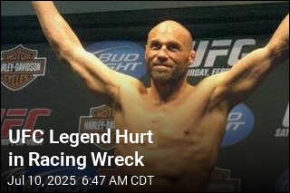 UFC Legend Hurt in Racing Wreck