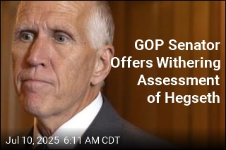 GOP Senator Offers Withering Assessment of Hegseth