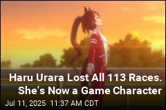 Horse Who Lost All 113 Races Inspires Video Game Character