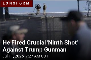 He Fired Crucial &#39;Ninth Shot&#39; Against Trump Gunman