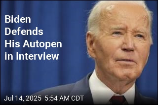 Biden Defends His Autopen in Interview