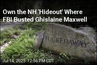 NH &#39;Hideout&#39; Where FBI Busted Ghislaine Maxwell Is for Sale