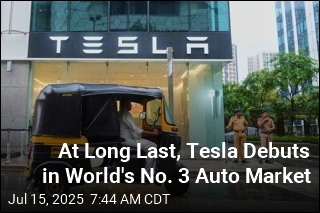 Tesla Debuts in World&#39;s No. 3 Auto Market