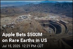 Apple Bets $500M on Rare Earths in US