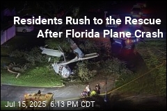 Residents Rush to the Rescue After Florida Plane Crash