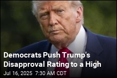 Trump&#39;s Disapproval Rating Hits 2nd-Term High