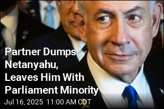 Partner Dumps Netanyahu, Leaves Him With Parliament Minority