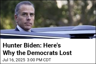 Hunter Biden: Lack of Loyalty Cost Democrats the Election