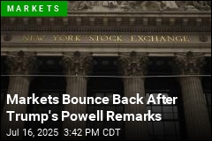 Stock Recover After Trump&#39;s Remarks on Powell