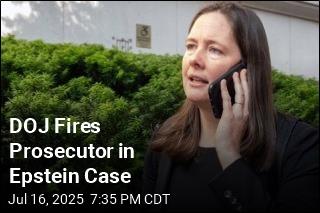 DOJ Fires Prosecutor in Epstein Case