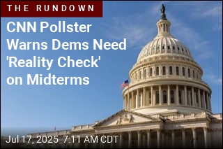 CNN Pollster Warns Dems Need &#39;Reality Check&#39; on Midterms