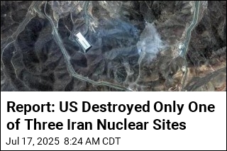Report: US Destroyed Only One of Three Iran Nuclear Sites