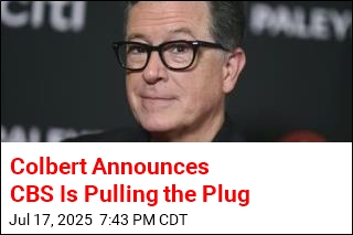 Colbert Announces CBS Is Pulling the Plug