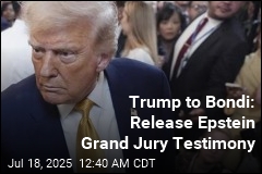 Trump Tells Bondi to Release Epstein Grand Jury Testimony