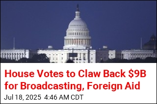 House Votes to Claw Back $9B for Broadcasting, Foreign Aid