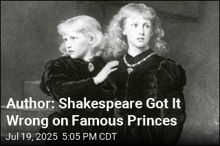 Author: Shakespeare Got It Wrong on Famous Princes