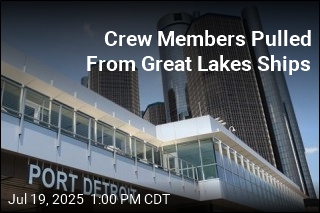 Crew Members Pulled From Great Lakes Ships
