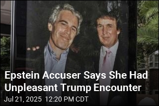 Epstein Accuser Says She Had Unpleasant Trump Encounter