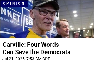 James Carville Gives Democrats a 4-Word Mantra