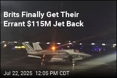 Brits Finally Get Their Errant $115M Jet Back