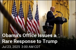 Obama&#39;s Office Responds to Trump&#39;s Russia Comments