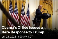 Obama&#39;s Office Responds to Trump&#39;s Russia Comments