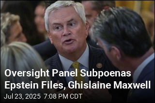 Oversight Panel Subpoenas Epstein Files, Ghislaine Maxwell