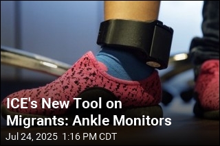 ICE to Slap Ankle Monitors on 180K Migrants