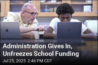 Administration Gives In, Unfreezes School Funding