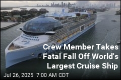 Crew Member Takes Fatal Fall Off Royal Caribbean Ship