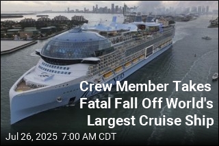 Crew Member Takes Fatal Fall Off Royal Caribbean Ship