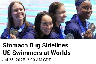 Stomach Bug Sidelines US Swimmers at Worlds