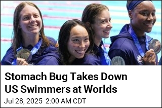 Stomach Bug Sidelines US Swimmers at Worlds