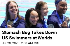 Stomach Bug Sidelines US Swimmers at Worlds
