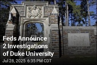 Feds Announce 2 Investigations of Duke University