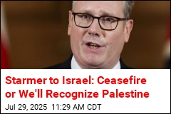 UK Will Recognize Palestine Without a Ceasefire: Starmer