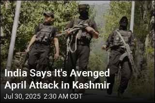 India Says It Killed Militants Responsible for April Attack