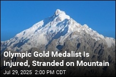 Olympic Gold Medalist Is Injured, Stranded on Mountain