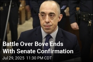 Battle Over Bove Ends With Senate Confirmation