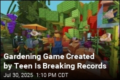 Gardening Game Created by Teen Is Breaking Records