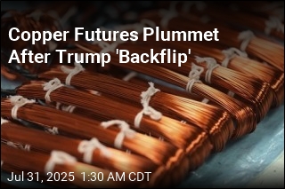 Trump&#39;s Tariff &#39;Backflip&#39; Crashes Copper Market