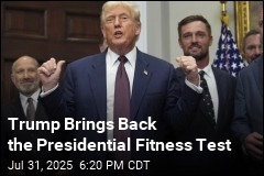 Trump Brings Back the Presidential Fitness Test
