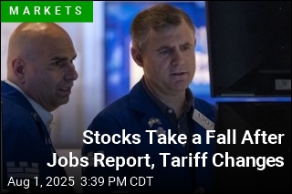 Stocks Take a Fall After Jobs Report, Tariff Changes