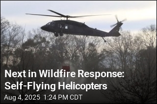 Next in Wildfire Response: Self-Flying Helicopters