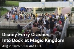 Disney Ferry Crashes Into Dock at Magic Kingdom